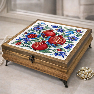 20x20 Çini Takı Kutusu