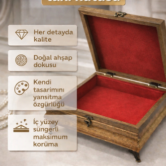 20x20 Çini Takı Kutusu