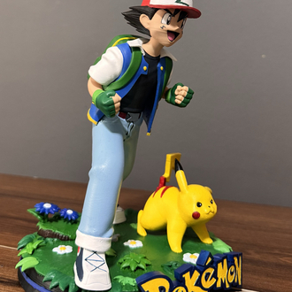 Pokemon - ash ketchum - pikachu