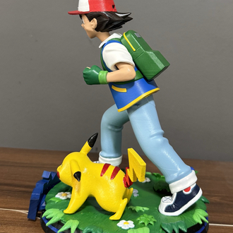 Pokemon - ash ketchum - pikachu