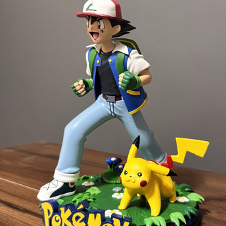 Pokemon - ash ketchum - pikachu
