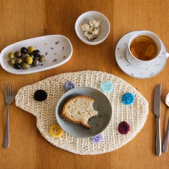 Artist Palette Crochet Pattern (PDF)  | İngilizce Örgü Tarifi