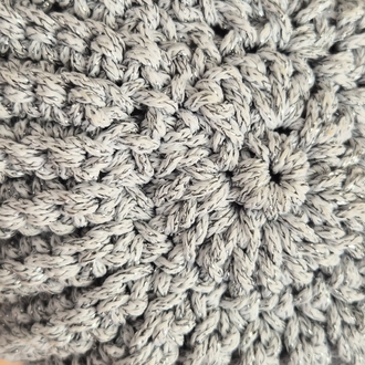 Silver Shell Bag – Simli El Örgüsü Çanta