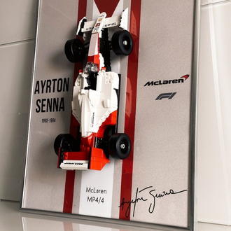 Efsane pilot Ayrton Senna’nın ikonik aracı McLaren MP4/4