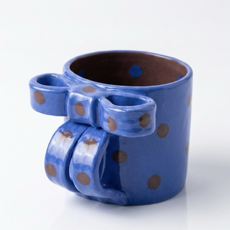 Blue Choco Mug