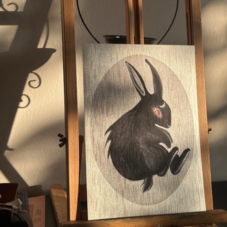 “Moon Rabbit” limited edition art print