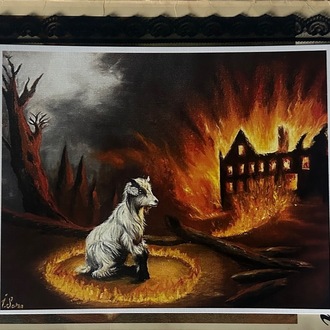 “Baptismus İgnis; İnversio” limited edition art print