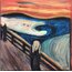 Edvard Munch çığlık tablosu el yapımı