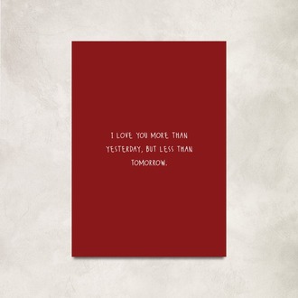 Love You More Poster