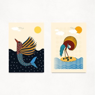 Sky Seeker İkili Poster Seti
