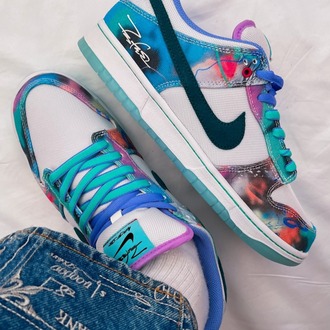 Nike SB Dunk Low Futura Laboratories Bleached Aqua