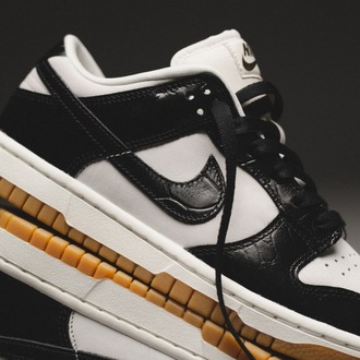 Nike Dunk Low LX Black Croc