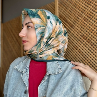 AURA DESEN ORGANİK EŞARP