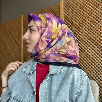 AURA DESEN ORGANİK EŞARP