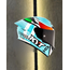 KYT TT-REVO KASK LEOPARD EDITION TRICOLORE E145