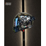 SWAY 867 Kask BULLET Silver Vizörlü İridyum Edition