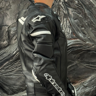 Alpinestars Hörgüçlü Deri Ceket