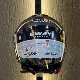 SWAY SW 715 HD Grey Yarım Kask