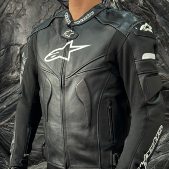 Alpinestars Hörgüçlü Deri Ceket