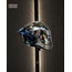 SWAY 867 Kask BULLET Silver Vizörlü İridyum Edition