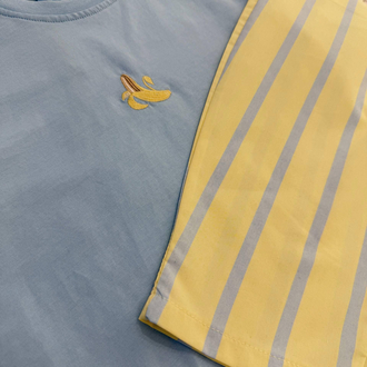 La’ciel Paris Balloon Pantolonlu Banana Takım