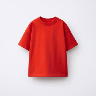La’ciel Paris Kırmızı Oversize Tshirt
