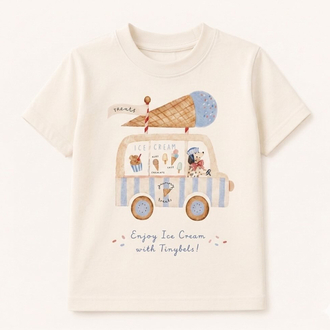 Oversize Ice Cream Tshirt