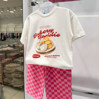 La’ciel Paris Pembe Damalı Balloon Jeans