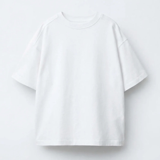 La’ciel Paris Oversize Beyaz Tshirt