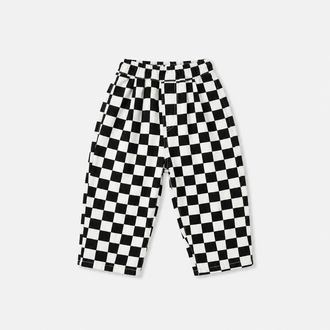 La’ciel Paris Damalı Balloon Jeans