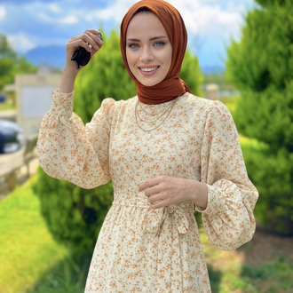 Portakal Çiçeği Dress