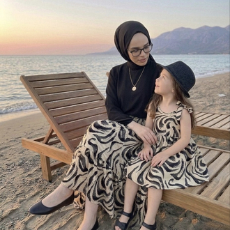 Siyah Kuğu Anne & Kız Kombin