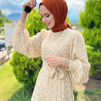 Portakal Çiçeği Dress