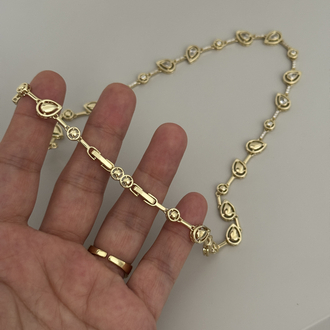 Xuping tasarım kolye ( 44+ 3 cm )