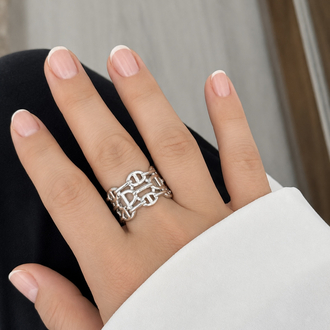 Özel seri Silver marka model yüzük 