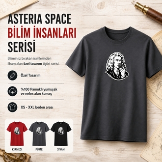 Bilim İnsanları Özel Seri Tişört - Newton