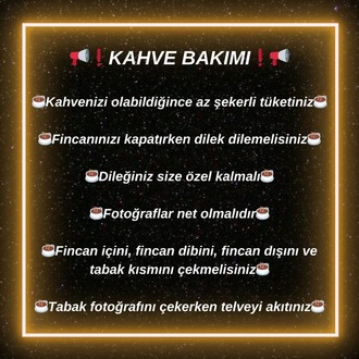 Kadim Kahve Falı Bakımı