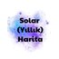 Solar (Yıllık) Harita