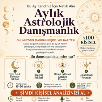 Aylık Astrolojik Danışmanlık ( Çok Satan )
