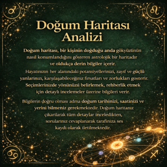 Doğum Haritası Danışmanlığı