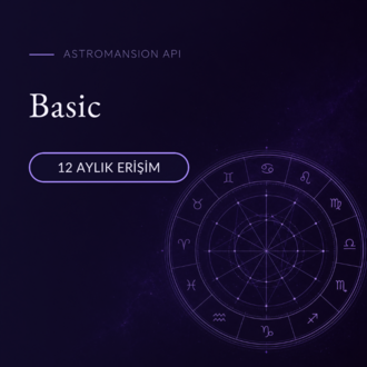 AstroMansion API Basic (Yearly)