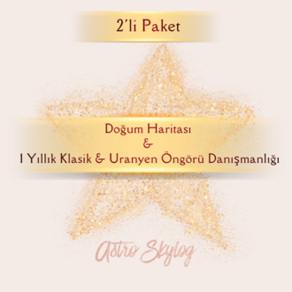 Doğum Haritası & 1 Yıllık Öngörü Paketi