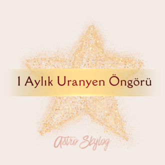 1 Aylık Klasik & Uranyen Öngörü Danışmanlığı