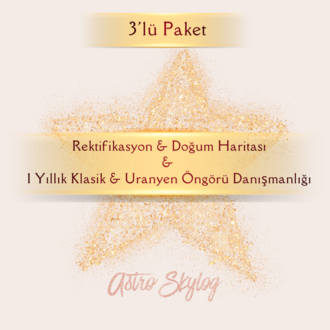 Rektifikasyon & Doğum Haritası & 1 Yıllık Öngörü Danışmanlığı 