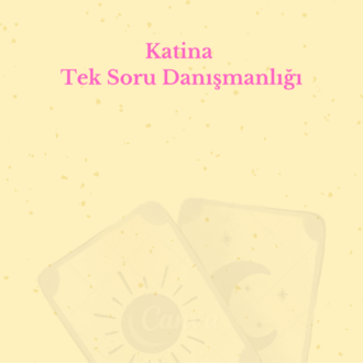 Katina Tek Soru Danışmanlığı