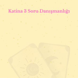 Katina 3 Soru Danışmanlığı