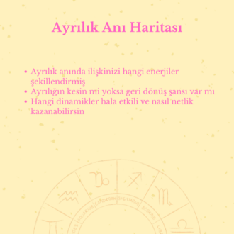 Ayrılık Anı Haritası