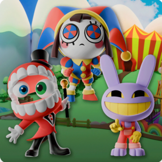 Digital Circus Animiniz: Main Character Series