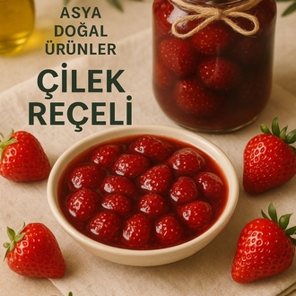 Çilek reçeli 1 kg
