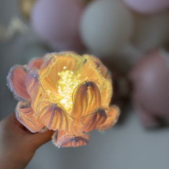 Handmade Pink Bloom Mood Lamp 